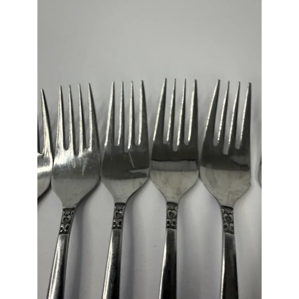 Stanley Roberts Rogers DANESMORE 6 Salad Forks 6-1/2